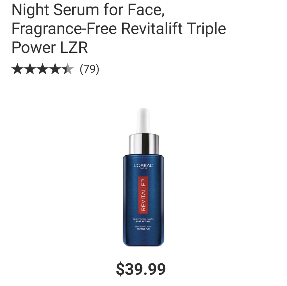 L'Oreal Revitalift Triple Power LZR.